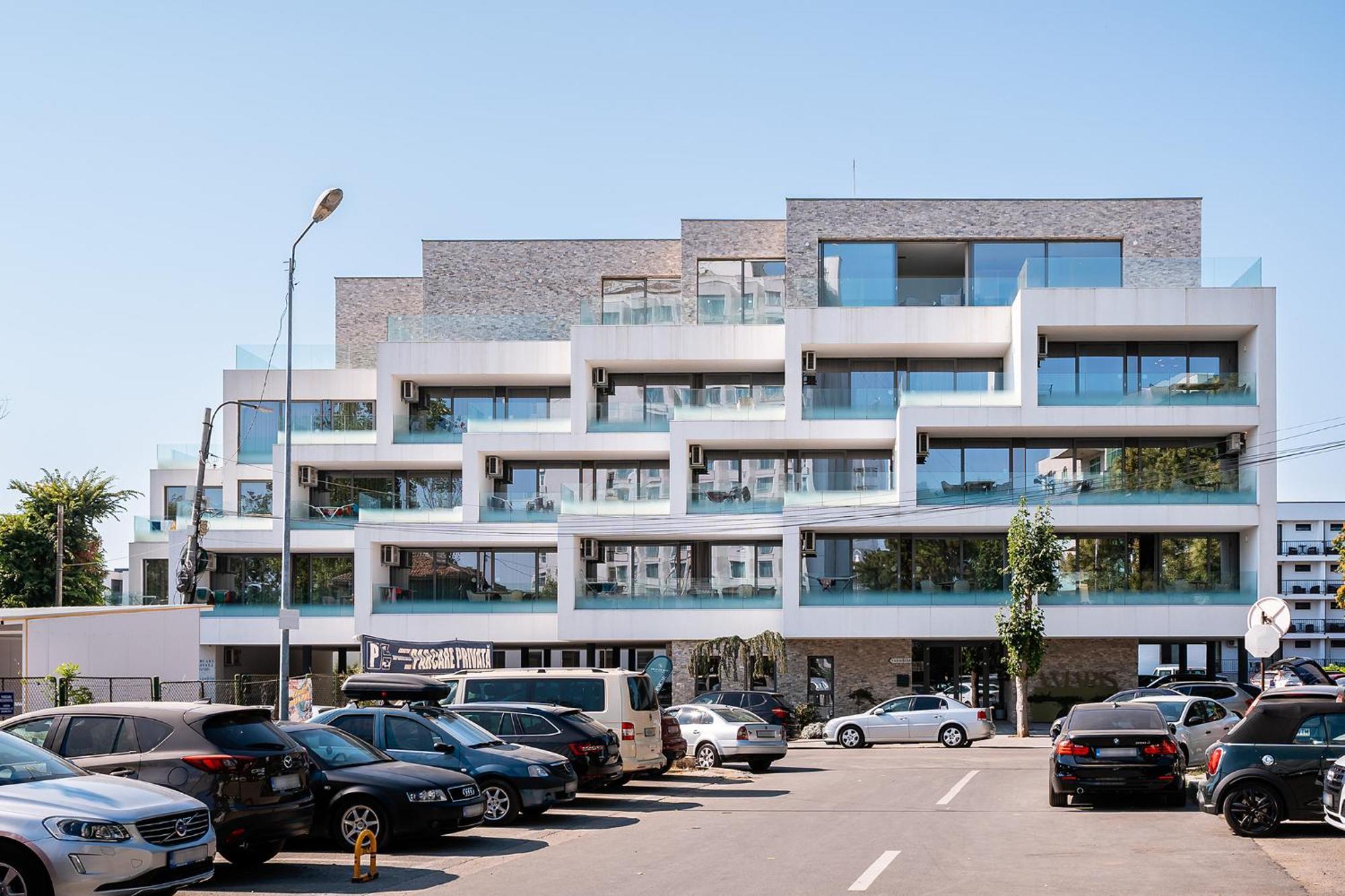 Amaris Aparthotel Eforie Nord Buitenkant foto