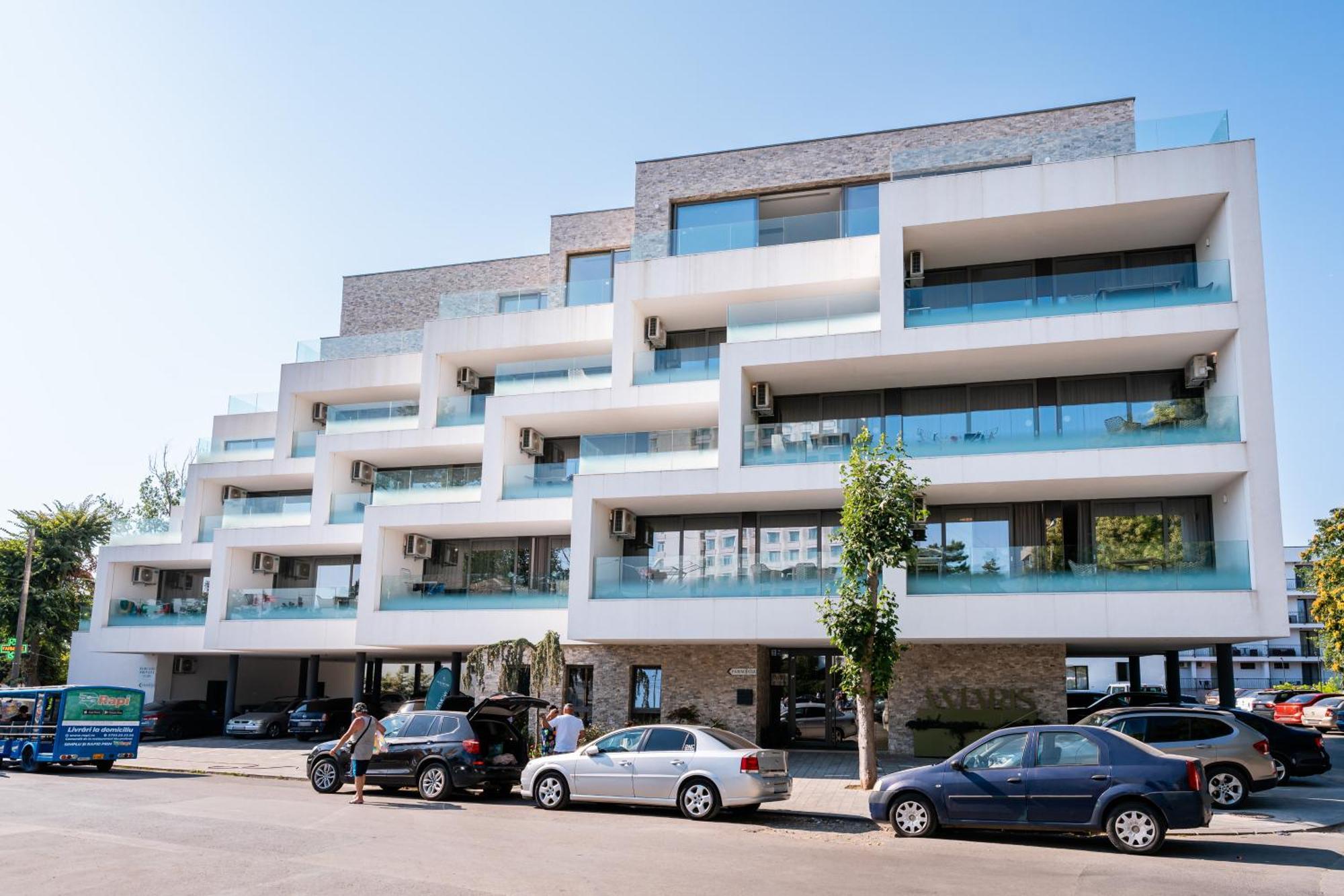 Amaris Aparthotel Eforie Nord Buitenkant foto